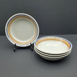 Metlox Poppytrail Bandero Soup Bowls Metlox Poppy Trail Vernon Cereal Bowls